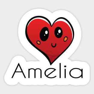 Amelia Sticker
